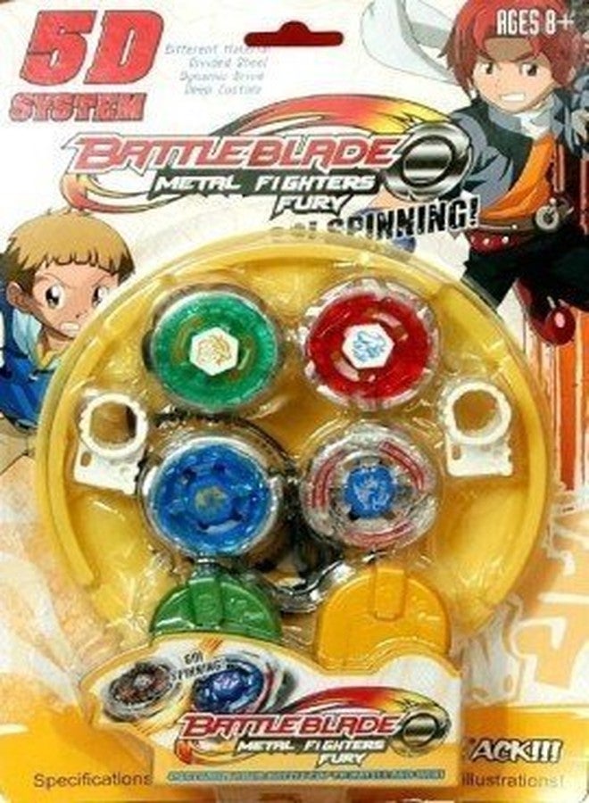 TECH LOGO ELECTRONICS Stadium Battle with 4 Blades &2 Launchers Multicolor - Image 3